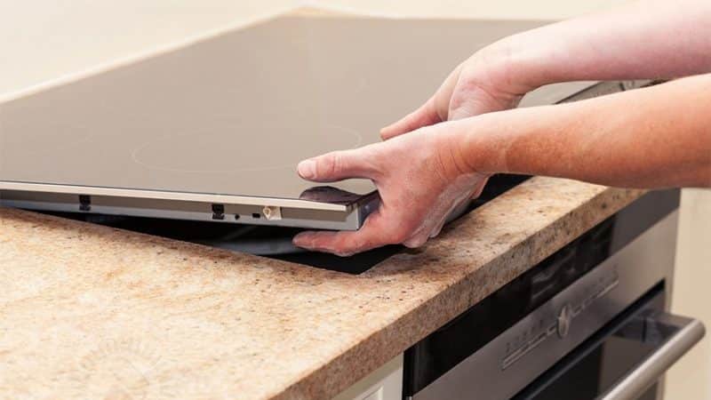 Установка варочной панели